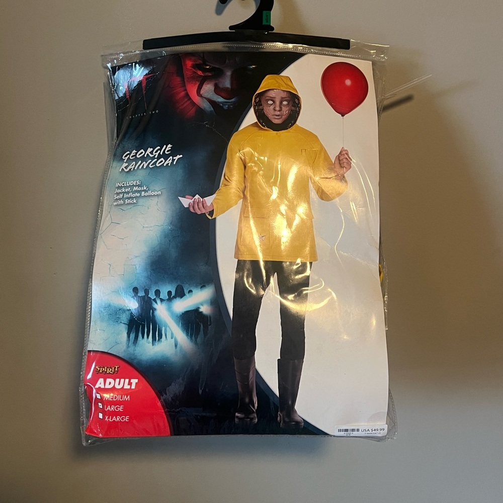 IT George Raincoat Costume